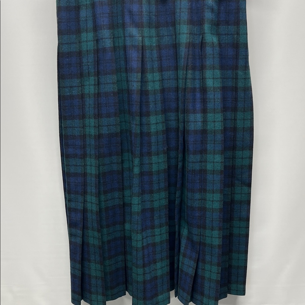 Authentic Black Watch Tarton Pendleton Pleated Sk… - image 1